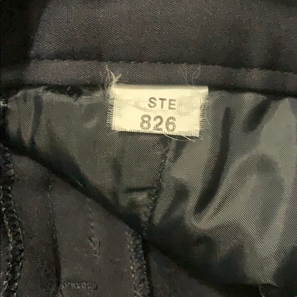 Zara Women’s Navy Skinny Trousers Pants Small - Picture 8 of 9